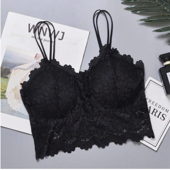 NEW No Steel Lace Bralette Bra - Picture 13 of 14